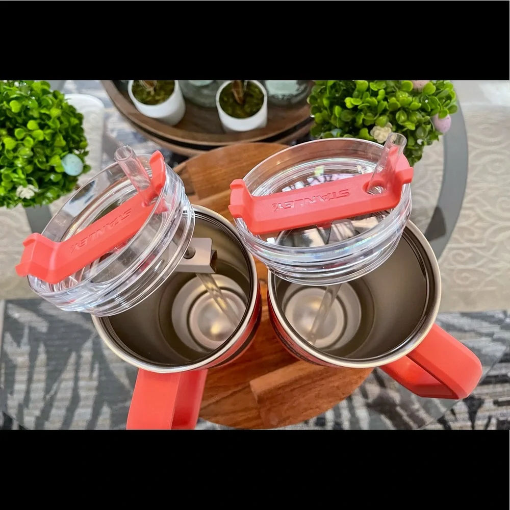 Stanley 40oz Tumbler Target Exclusive Coral color - Picture 10 of 15